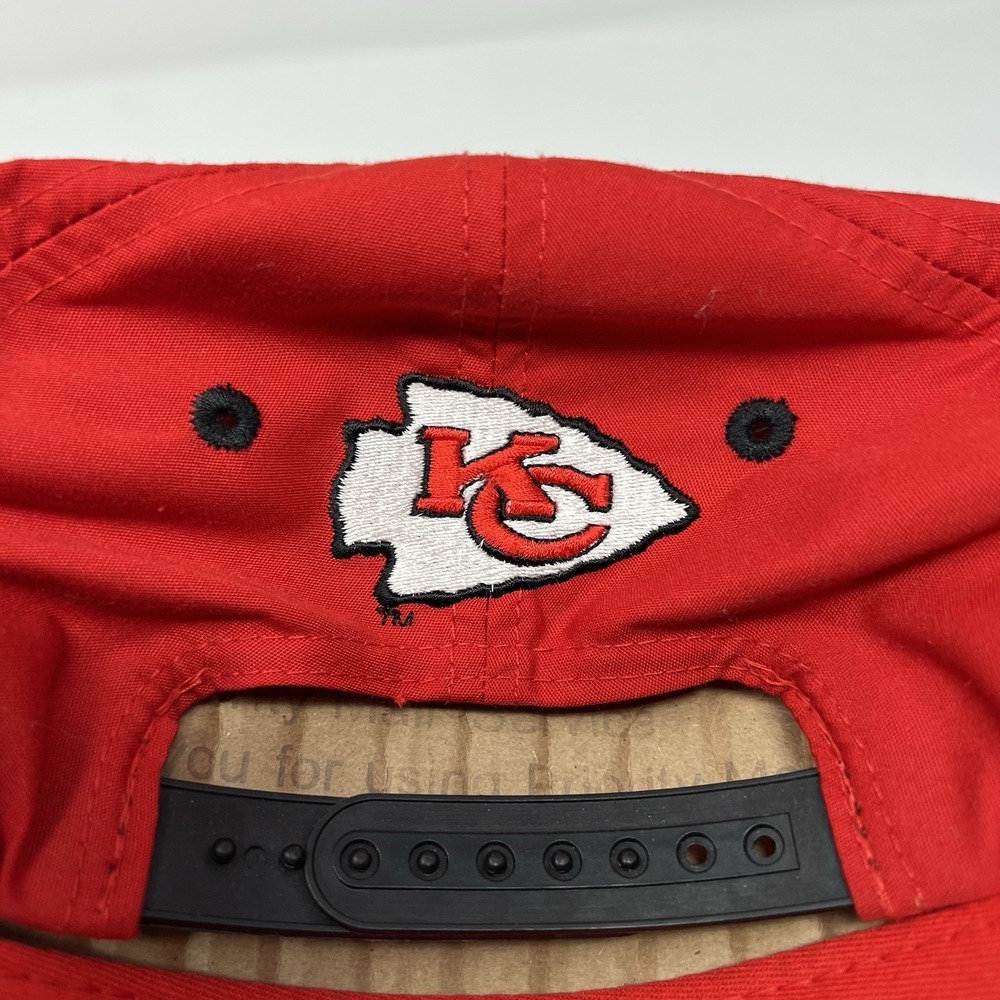 Vintage Kansas City Chiefs Competitor NFL Snapback Hat Football Mahomes 90s NWT - Picture 8 of 12